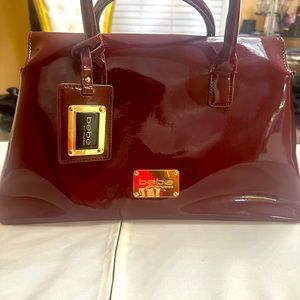 Bebe handbag patent leather